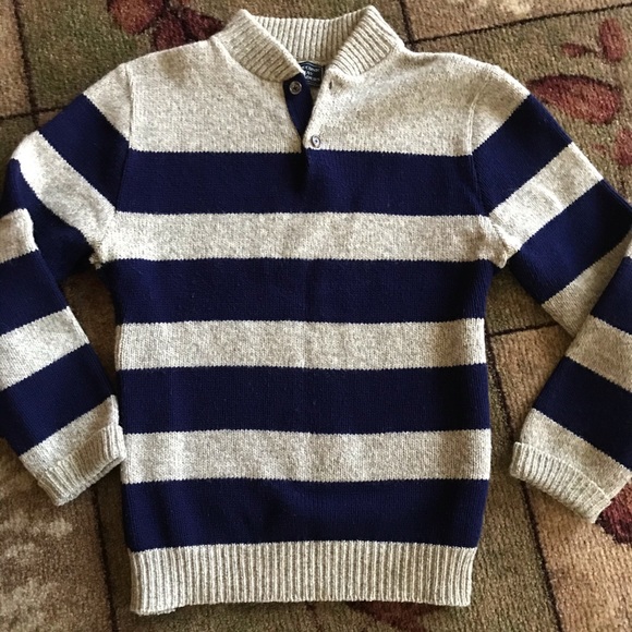 Mens Thick plush wool sweater